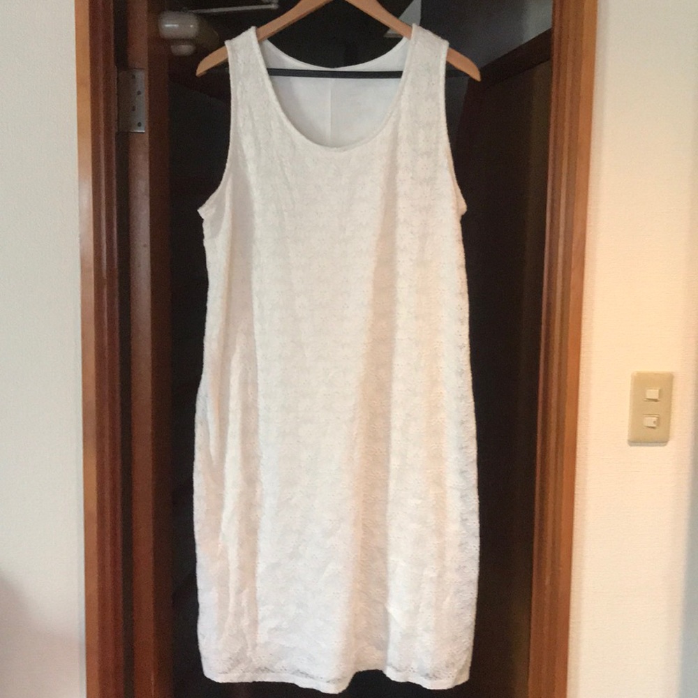Floral eyelet dress (purchased from target)